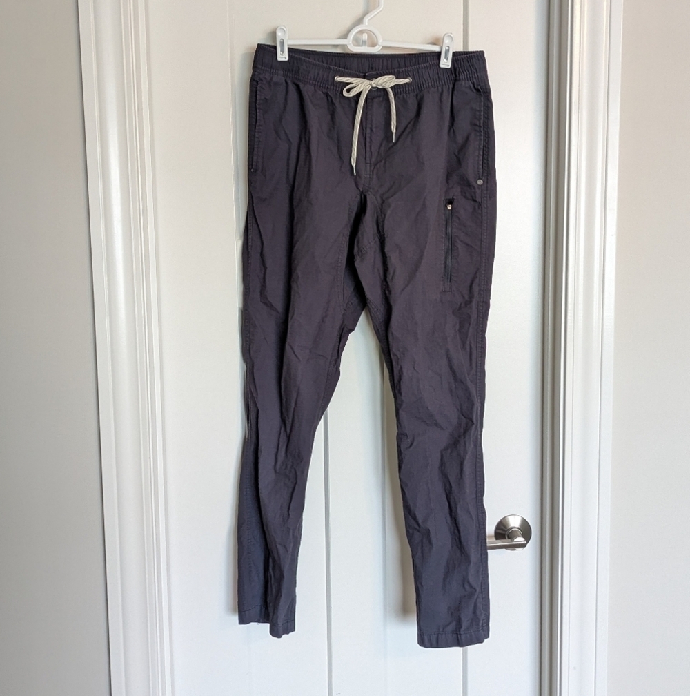 Vuori Men's Ripstop Pant - Charcoal sz L
